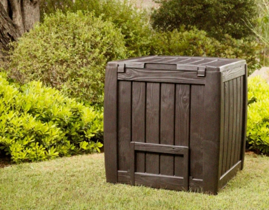 Компостер садовий Curver Eco Composter 340 л пластик коричневий з основою та вентиляцією