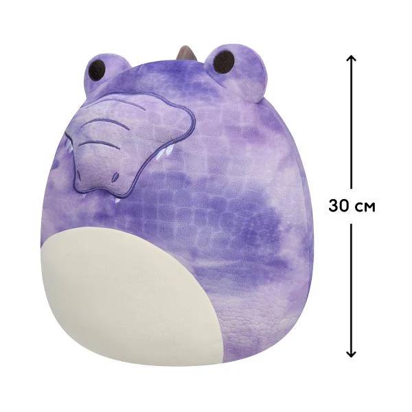М'яка іграшка Крокодил 30 см плюш зелений Squishmallows