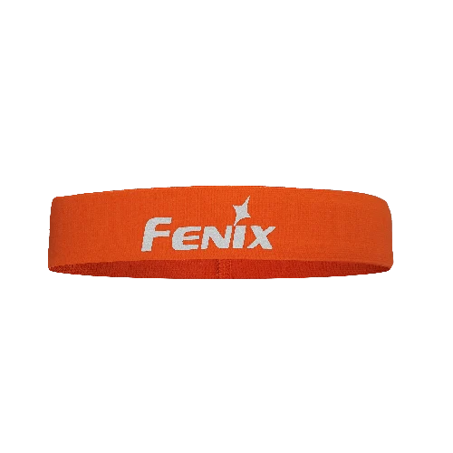 Пов'язка на голову Fenix AFH-10 еластична силіконова 30% спандекс 70% нейлон помаранчева One Size
