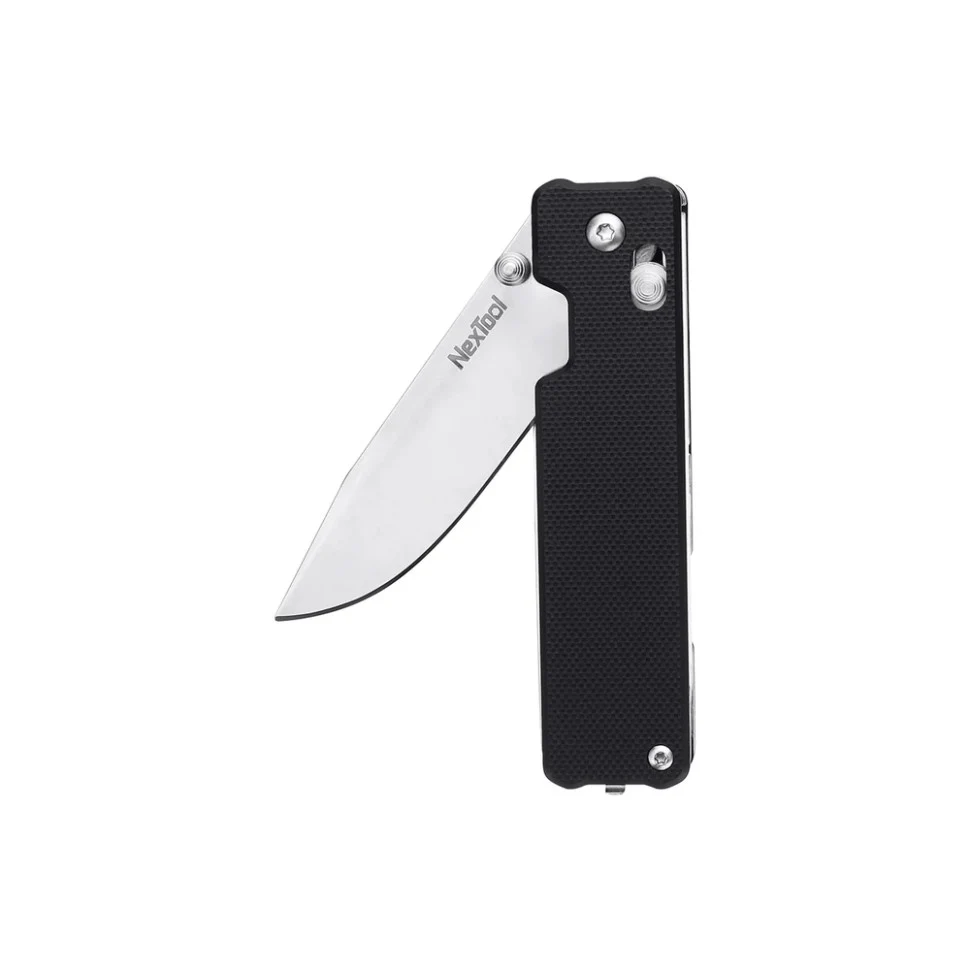 Ніж мультитул NexTool Knight K30 11 функцій сталь 14C28N чорний 160 мм