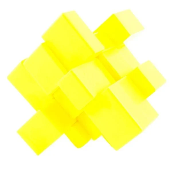 Головоломка Mirror Yellow SC357 жовтий пластик 5,7x5,7x5,7 см