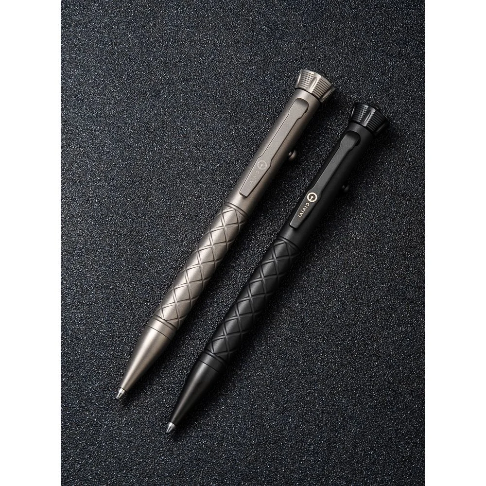 Тактична ручка Civivi Coronet CP-02B титанова 127,4х9,7 мм 6AL4V Титан