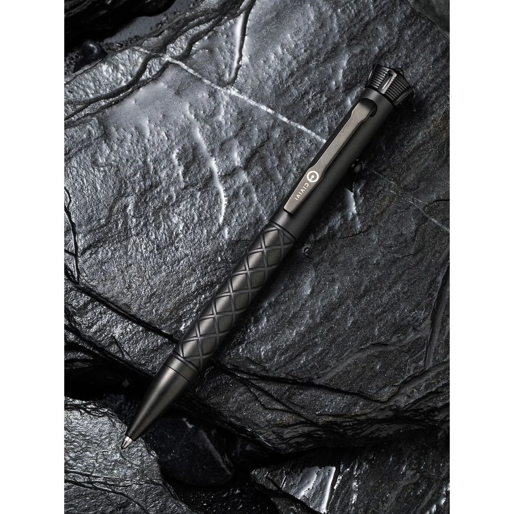 Тактична ручка Civivi Coronet CP-02B титанова 127,4х9,7 мм 6AL4V Титан