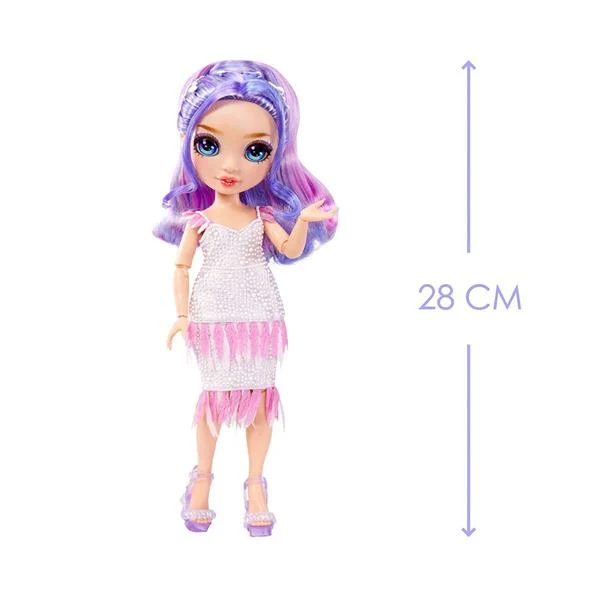 Лялька Rainbow High Fantastic Fashion Віолетта 28 см бузкова з аксесуарами