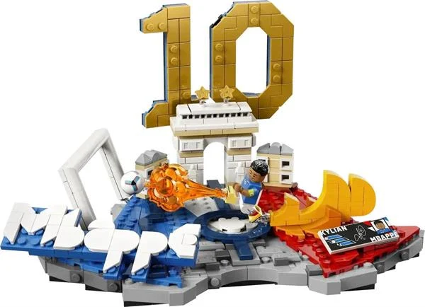 Конструктор LEGO Кіліан Мбаппе 490 деталей Пластик Футбол Різнобарвний