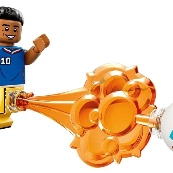 Конструктор LEGO Кіліан Мбаппе 490 деталей Пластик Футбол Різнобарвний