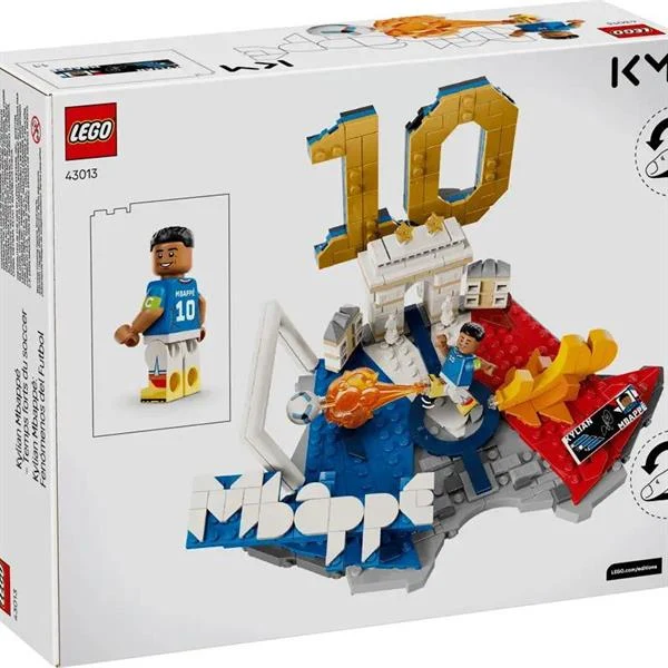 Конструктор LEGO Кіліан Мбаппе 490 деталей Пластик Футбол Різнобарвний