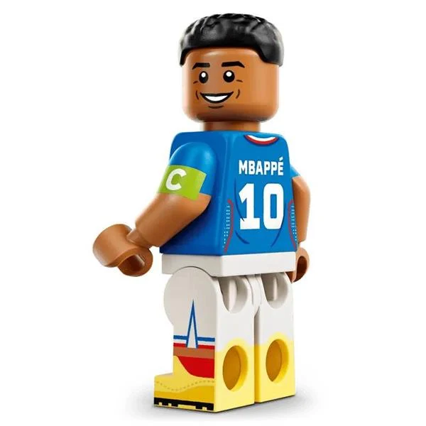 Конструктор LEGO Кіліан Мбаппе 490 деталей Пластик Футбол Різнобарвний