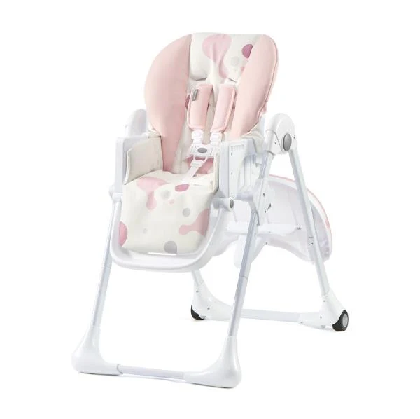 Стільчик для годування Kinderkraft Yummy 84,5х55,5х105 см поліпропілен рожевий