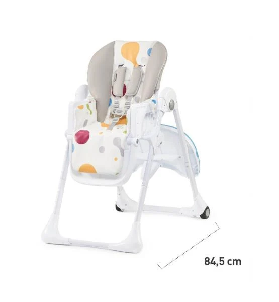 Стільчик для годування Kinderkraft Yummy 84,5х55,5х105 см поліпропілен рожевий