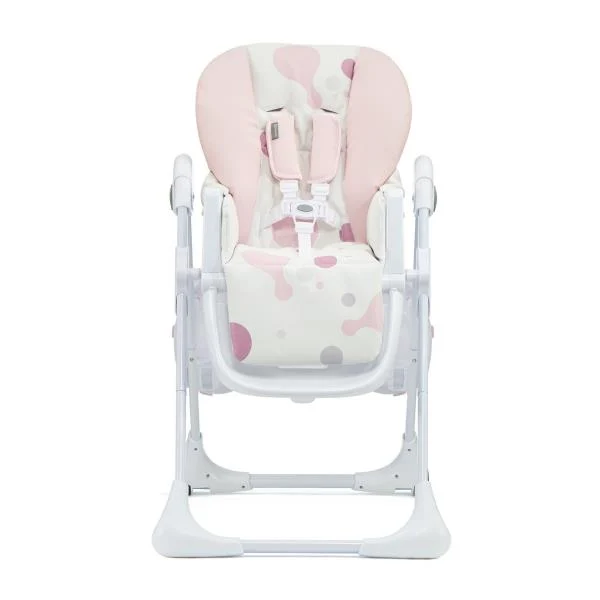 Стільчик для годування Kinderkraft Yummy 84,5х55,5х105 см поліпропілен рожевий