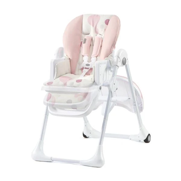 Стільчик для годування Kinderkraft Yummy 84,5х55,5х105 см поліпропілен рожевий