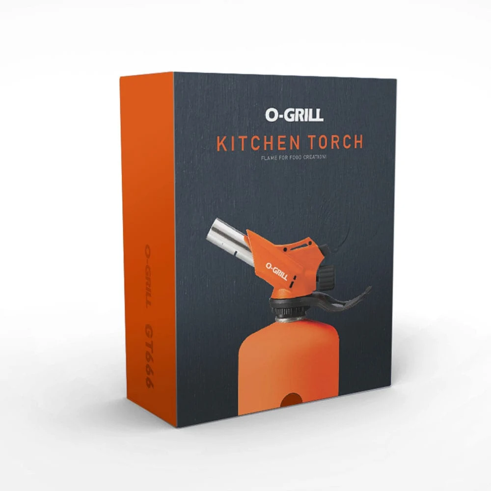Газовий пальник O-GRILL Premium GT 666 1300 °C нержавіюча сталь 138х45х91 мм помаранчевий