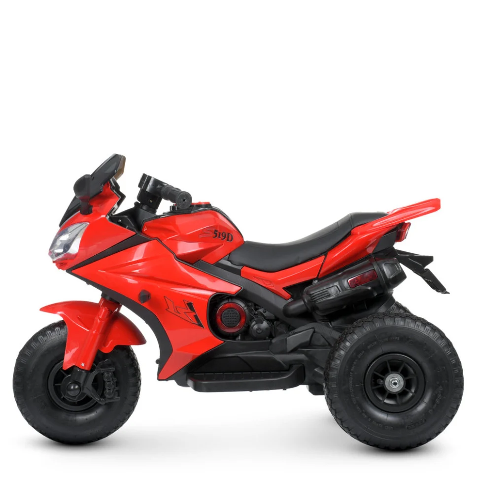 Дитячий електромотоцикл Bambi Racer M 4840ALR 97x45x66 см пластик 12,6 кг до 30 кг