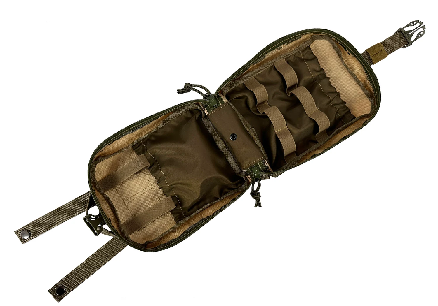 Підсумок аптечка тактична MOLLE швидкознімна 210х150х80 мм Cordura 1050 піксель ЗСУ MM-14