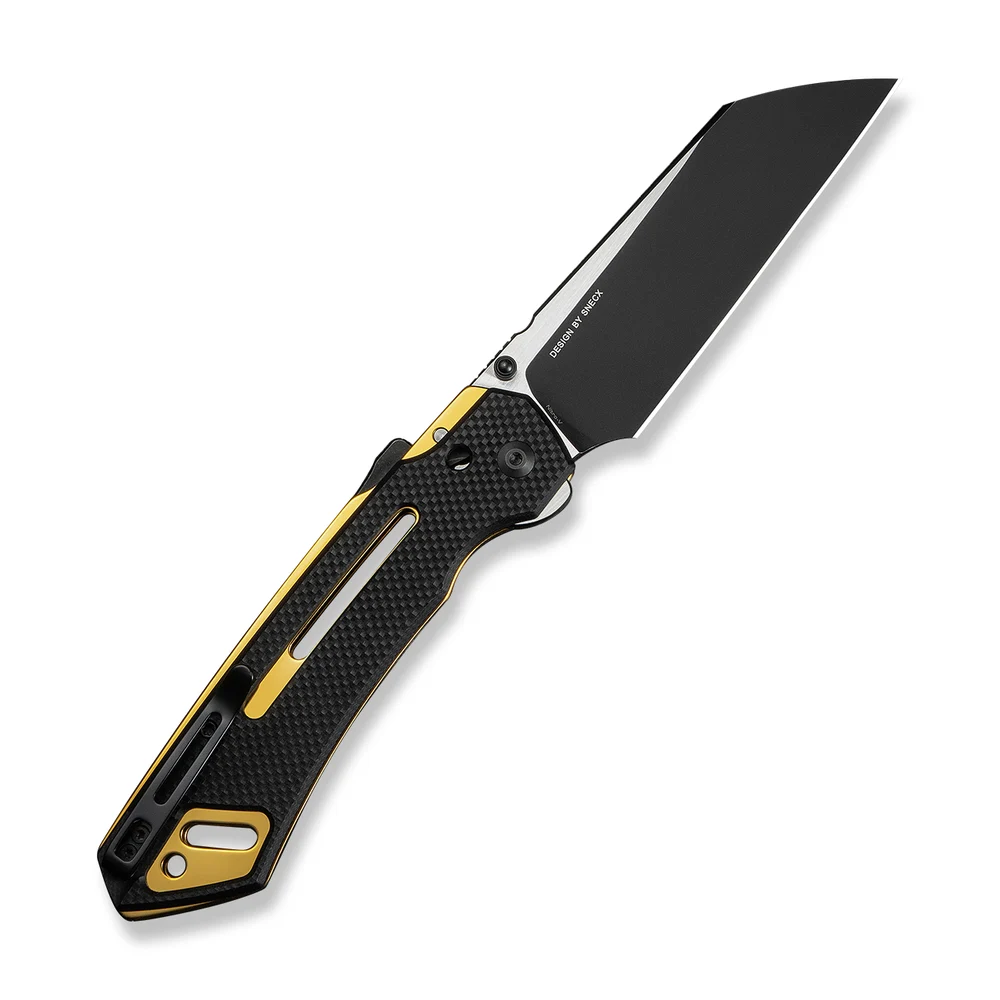 Складаний ніж Civivi Buster FG 106,8 мм Nitro-V G10 чорний-золотий