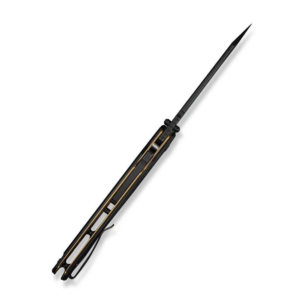 Складаний ніж Civivi Buster FG 106,8 мм Nitro-V G10 чорний-золотий