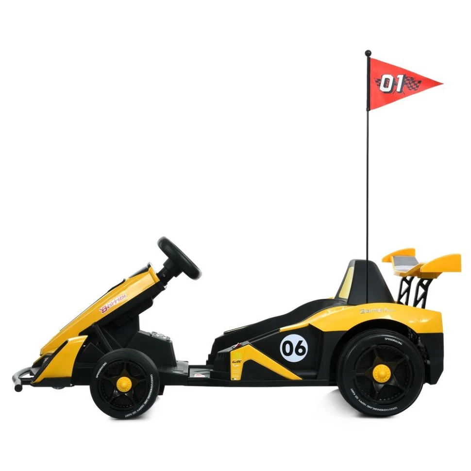 Електрокарт Bambi M 6147EBLR-6 24V до 50 кг пластик 120-137x67x57 см