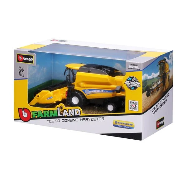 Зернозбиральний комбайн New Holland TC5.90 з жниваркою 18 см метал-пластик жовтий чорний