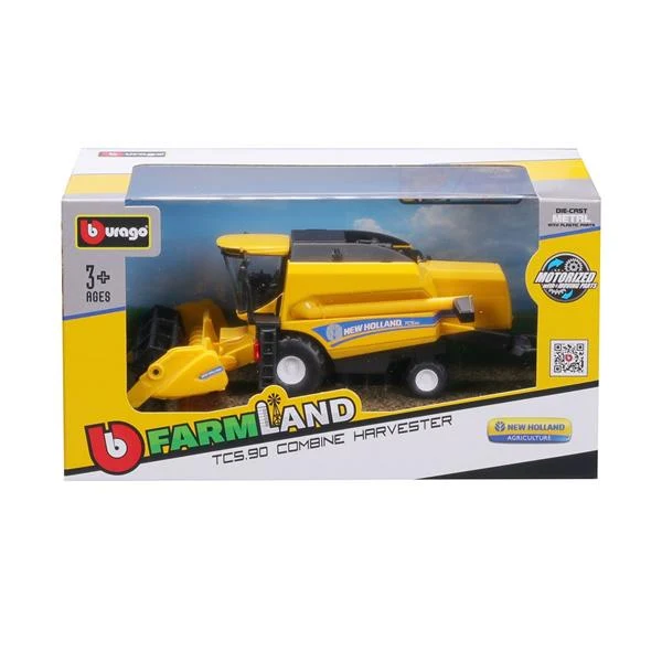 Зернозбиральний комбайн New Holland TC5.90 з жниваркою 18 см метал-пластик жовтий чорний