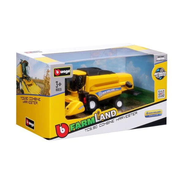 Зернозбиральний комбайн New Holland TC5.90 з жниваркою 18 см метал-пластик жовтий чорний