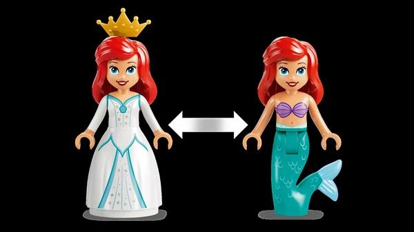 Конструктор LEGO Disney Принцеса Королівський весільний човен 519 деталей пластик різнобарвний