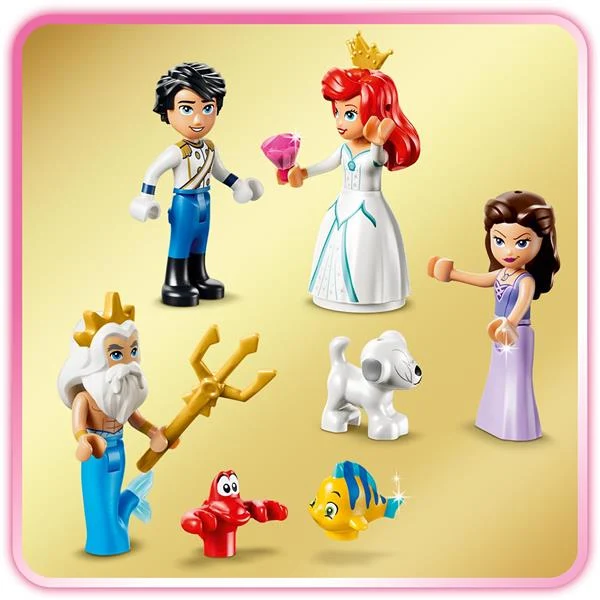 Конструктор LEGO Disney Принцеса Королівський весільний човен 519 деталей пластик різнобарвний