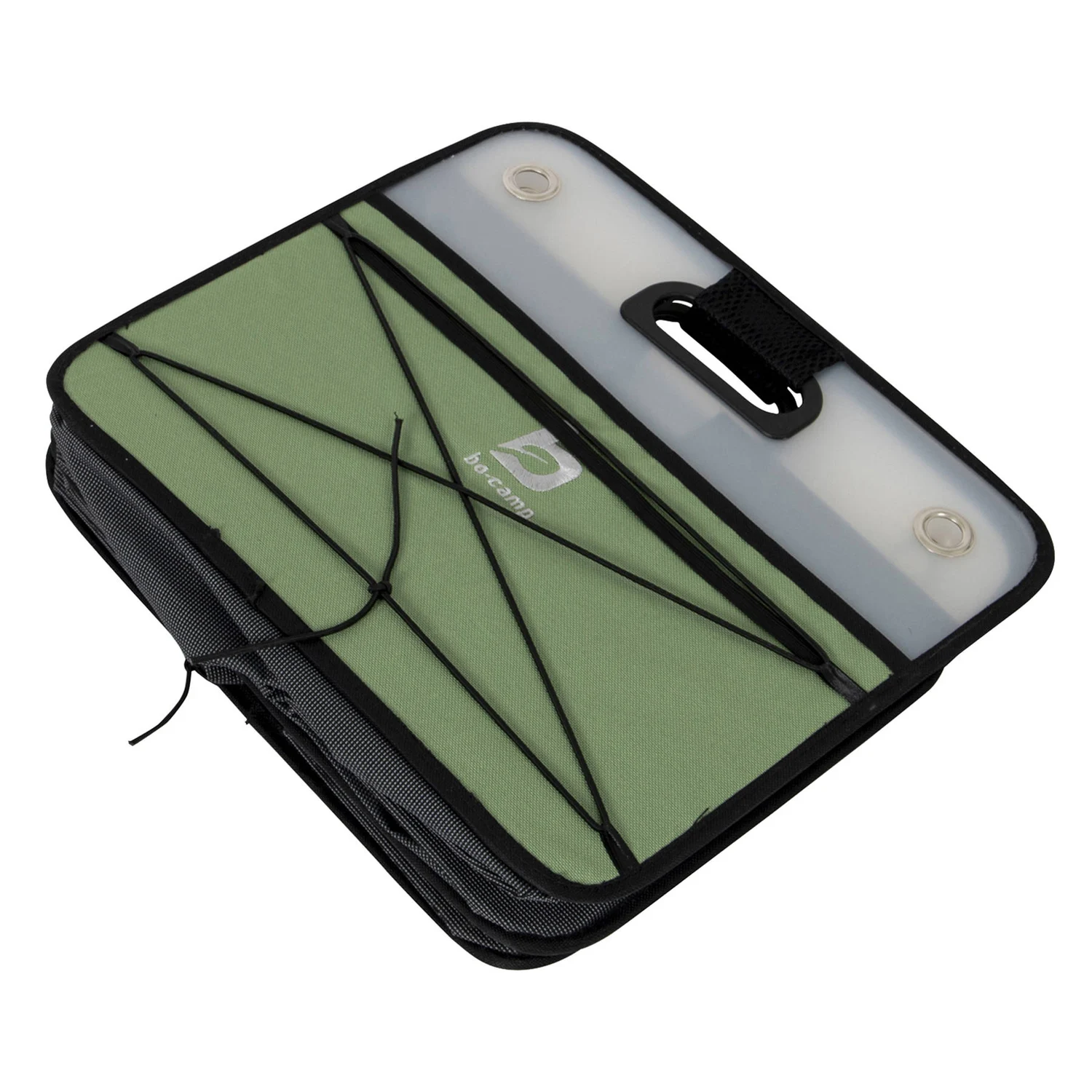 Бокс-органайзер складний Smart L 67 л Oxford Polyester 600D 41х33х36 см Anthracite/Olive
