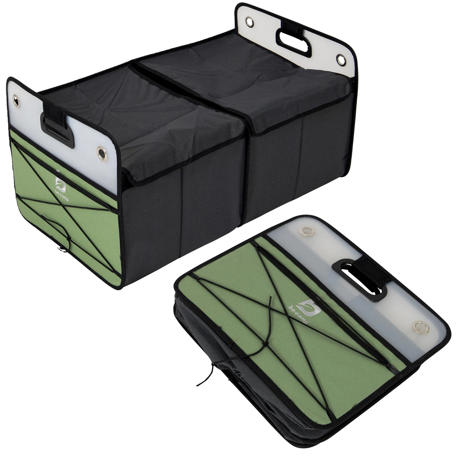Бокс-органайзер складний Smart L 67 л Oxford Polyester 600D 41х33х36 см Anthracite/Olive