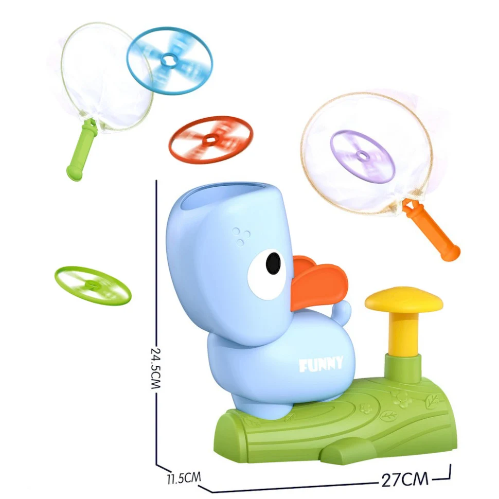Гра-фрисбі Catching Games Little Bessn 201Y 2 сачка, 8 дисків, пластик, яскравий