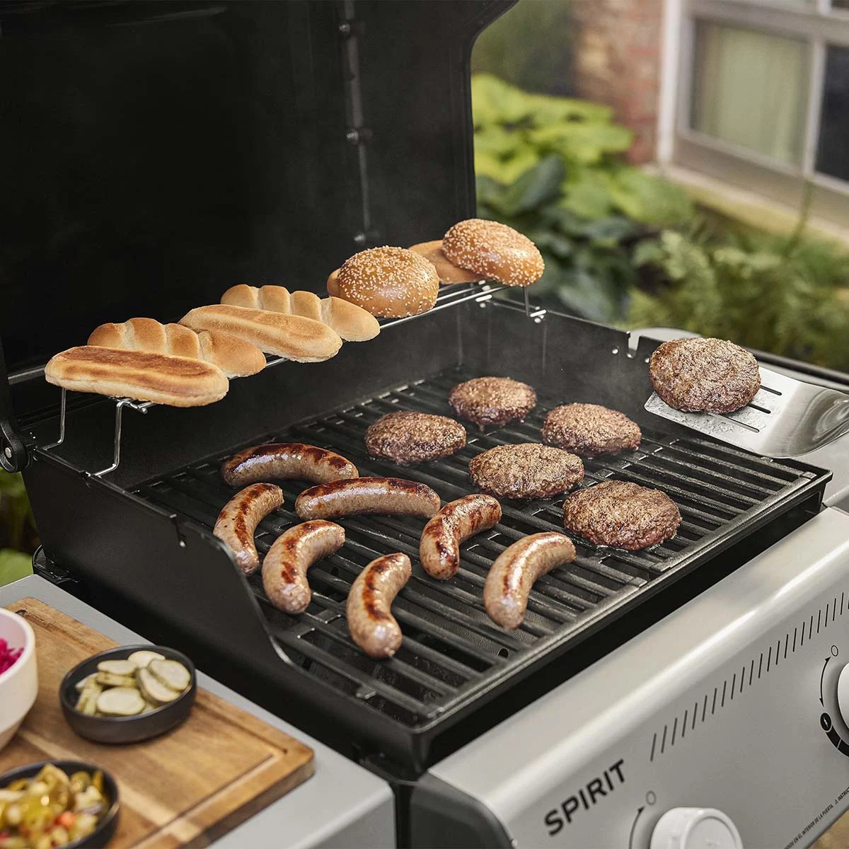 Газовий гриль Weber Spirit E-210 52х45 см сталь чорний