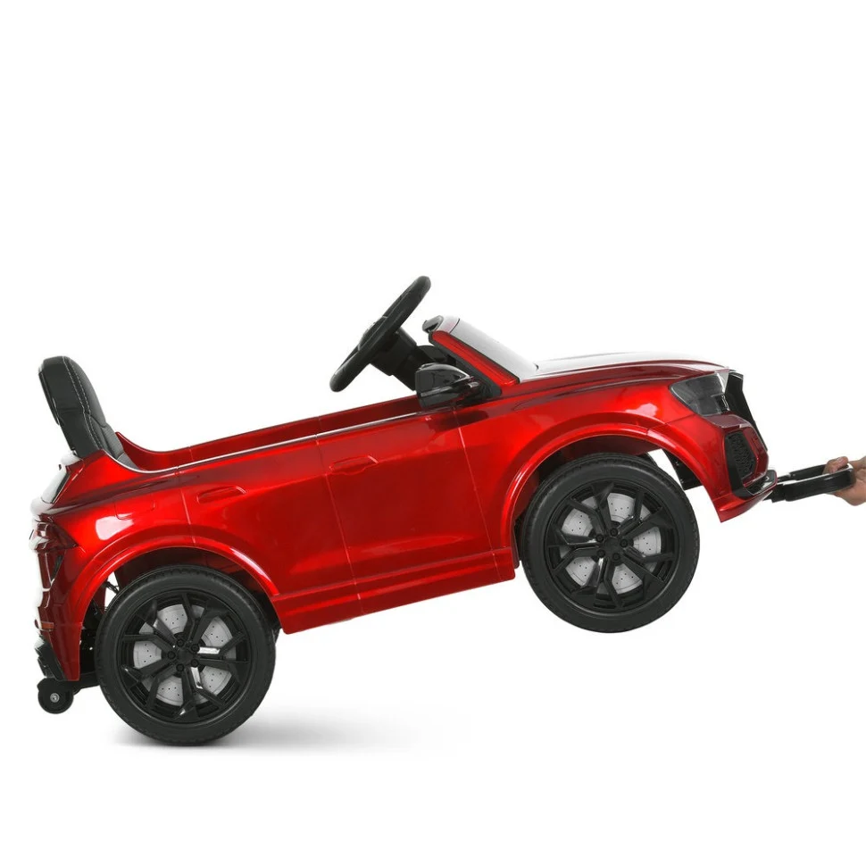 Дитячий електромобіль Bambi M 4569EBLRS-3 до 25 кг 103х63х53 см екокожа чорний