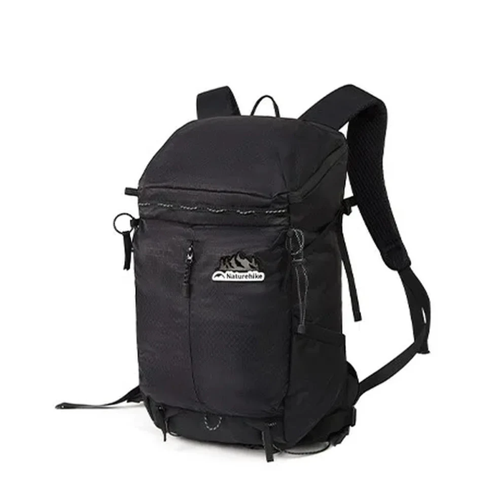 Туристичний рюкзак Naturehike Helium CNK2300BB017 25 л поліамід чорний 50х29х16 см