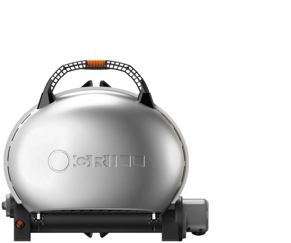 Газовий гриль O-Grill 500 переносний 58,5x21,5x56,7 см чавун срібло