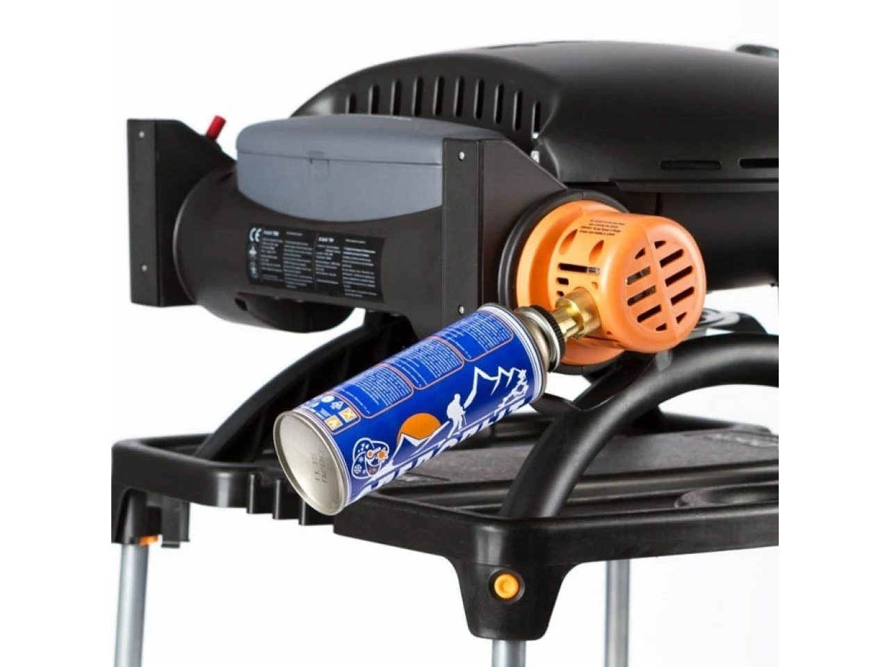 Газовий гриль O-Grill 500 переносний 58,5x21,5x56,7 см чавун срібло
