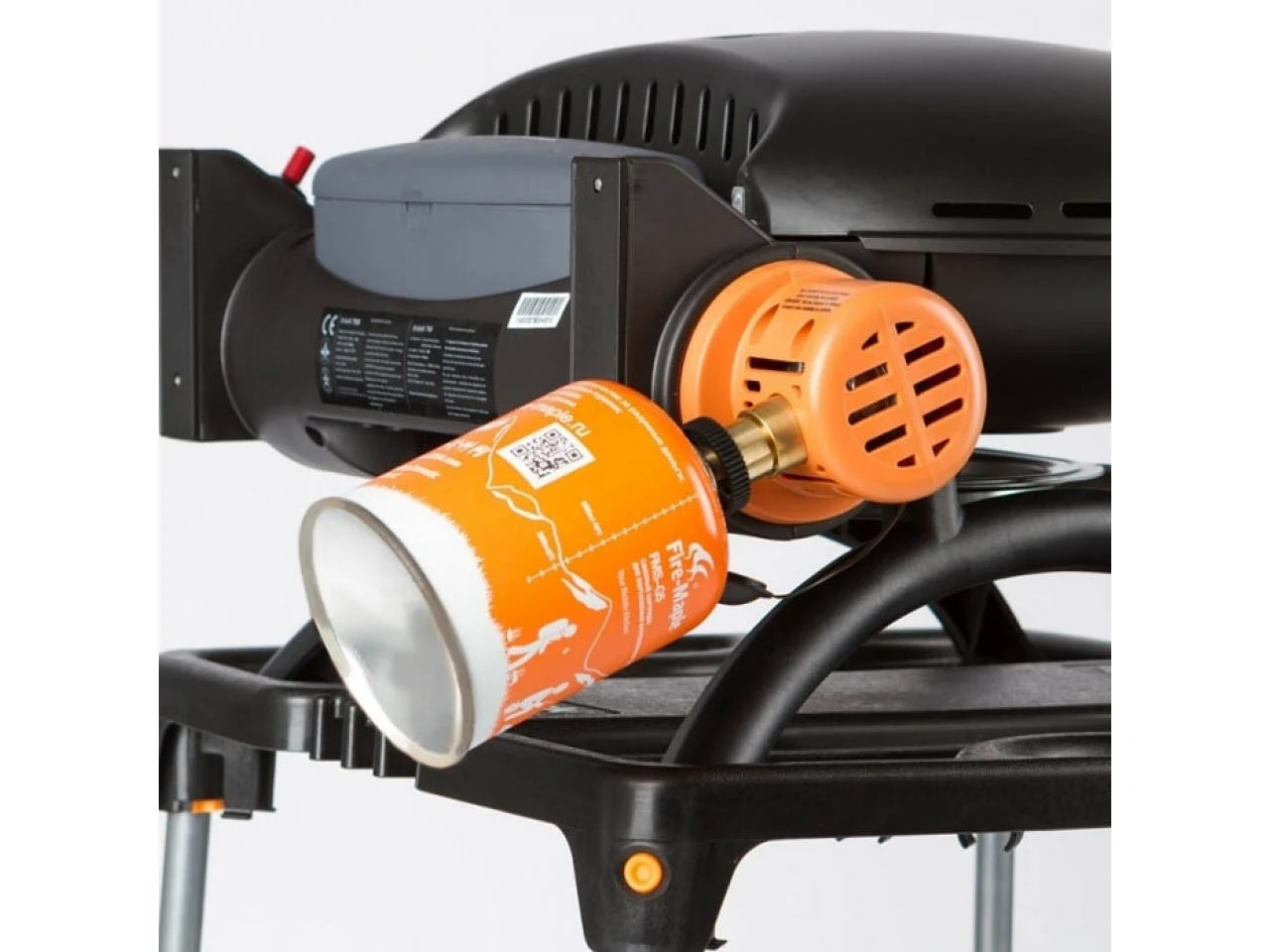 Газовий гриль O-Grill 500 переносний 58,5x21,5x56,7 см чавун срібло