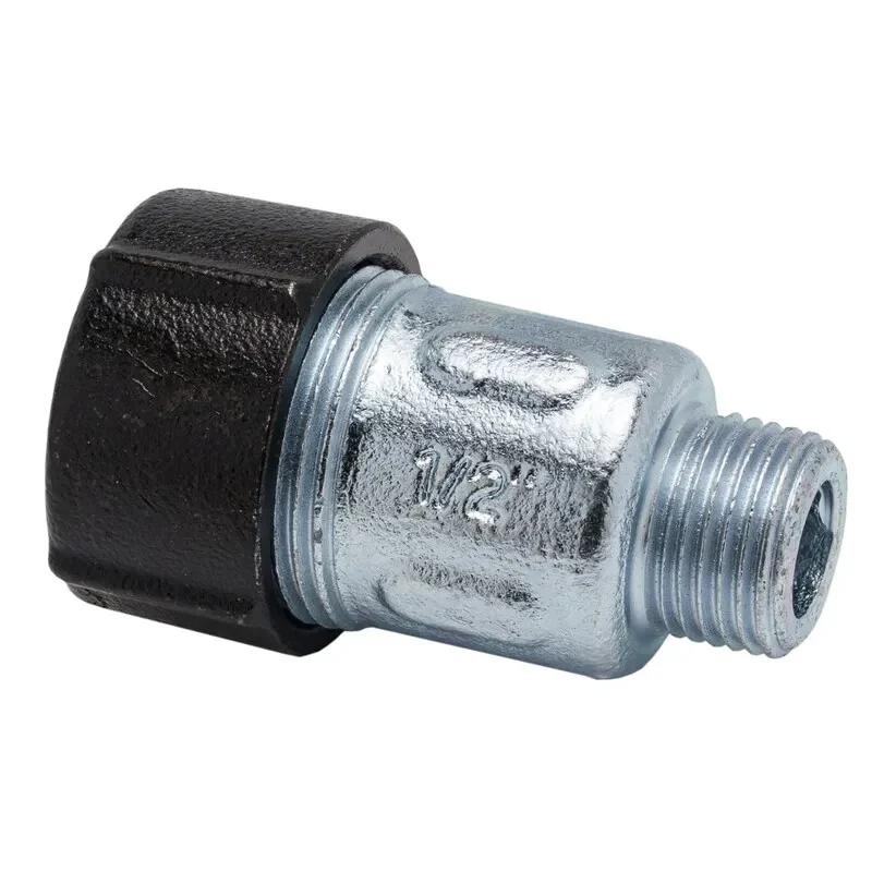 Муфта затискна Koer KCI.C06M 1/2"М латунь зовнішня різьба