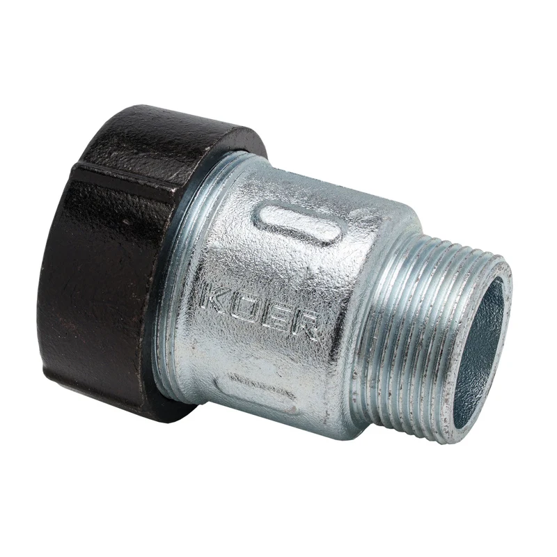 Муфта затискна Koer KCI.C06M 1/2"М латунь зовнішня різьба