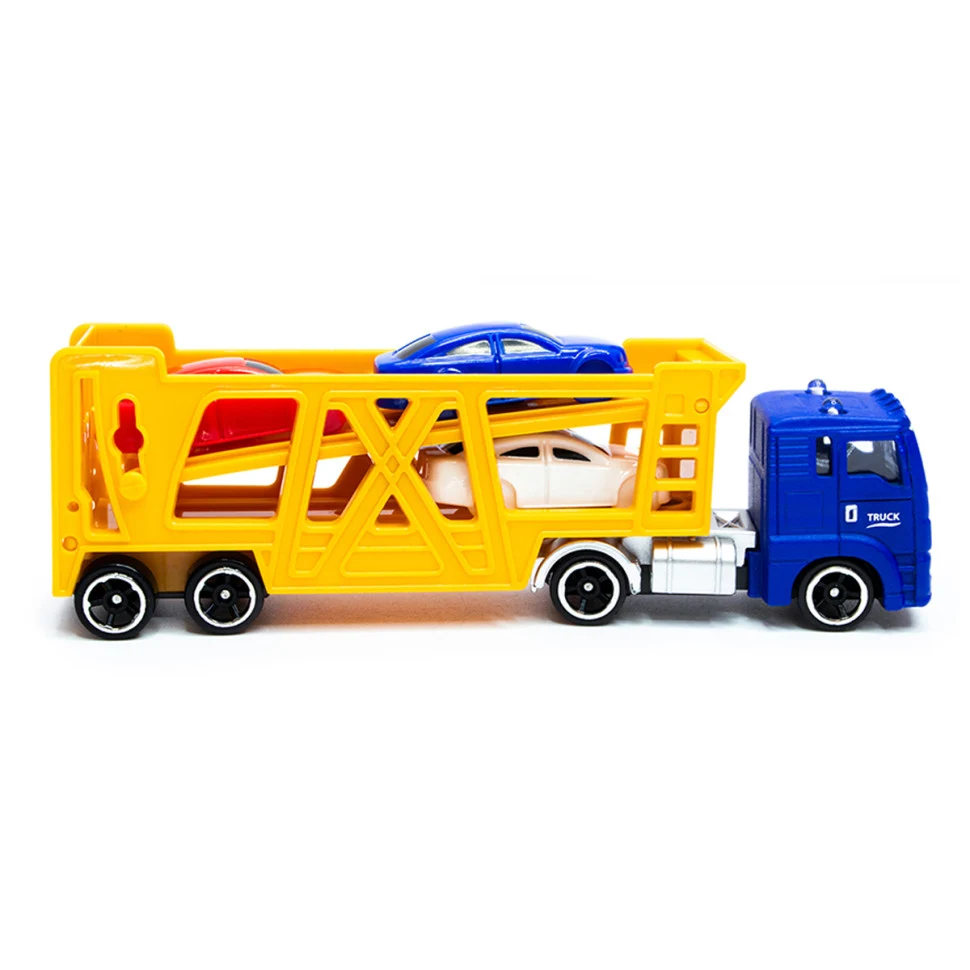Колекційна автомодель Автоперевізник 1:64 пластиковий різнобарвний бокс
