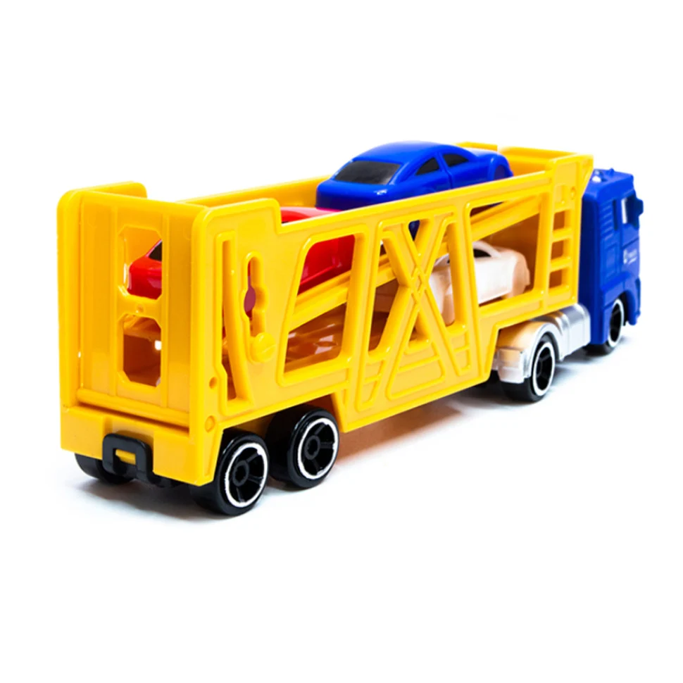 Колекційна автомодель Автоперевізник 1:64 пластиковий різнобарвний бокс