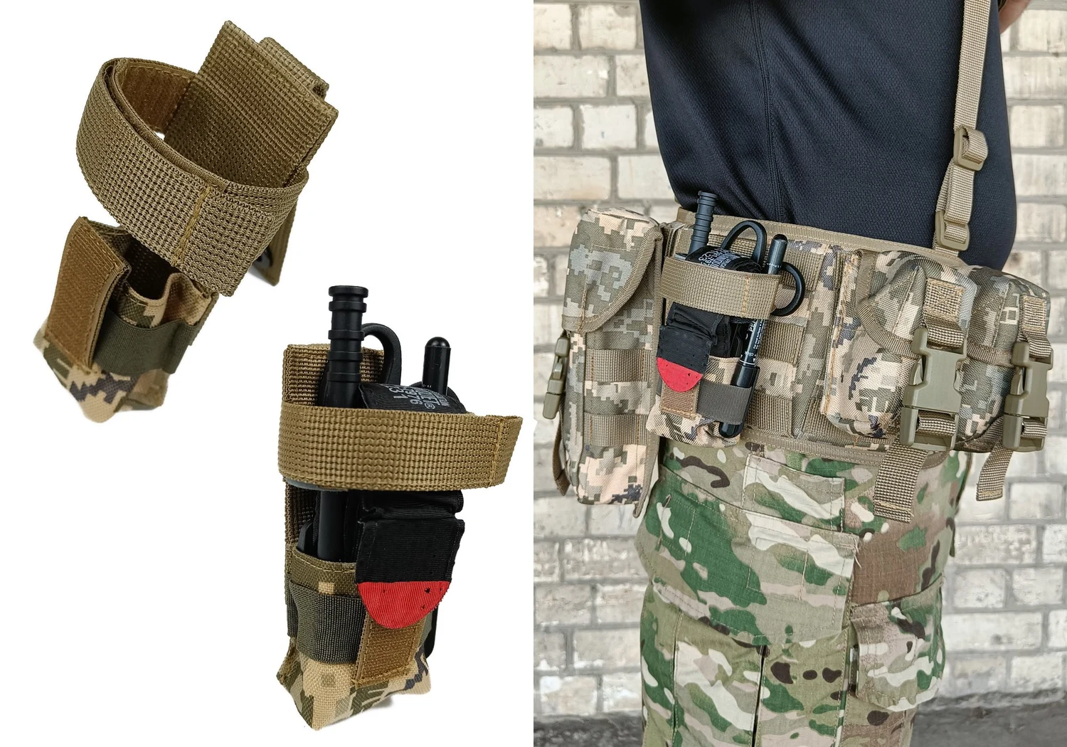 Підсумок для турнікета MOLLE CAT піксель ЗСУ MM-14 Cordura 1050 компактний