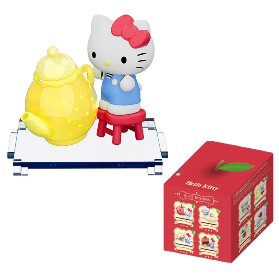 Фігурка-сюрприз Hello Kitty Яблучний воркшоп 5 см пластикова пастельна