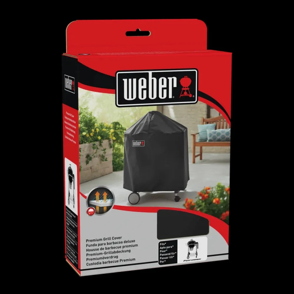 Чохол для гриля Weber Performer Original 106,7х83,9х101,6 см ПВХ чорний