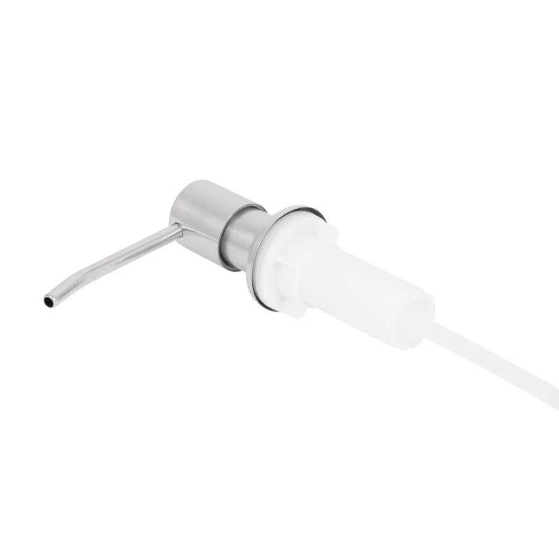 Дозатор для миючого засобу круглий 0,5 л нержавіюча сталь Brushed Steel