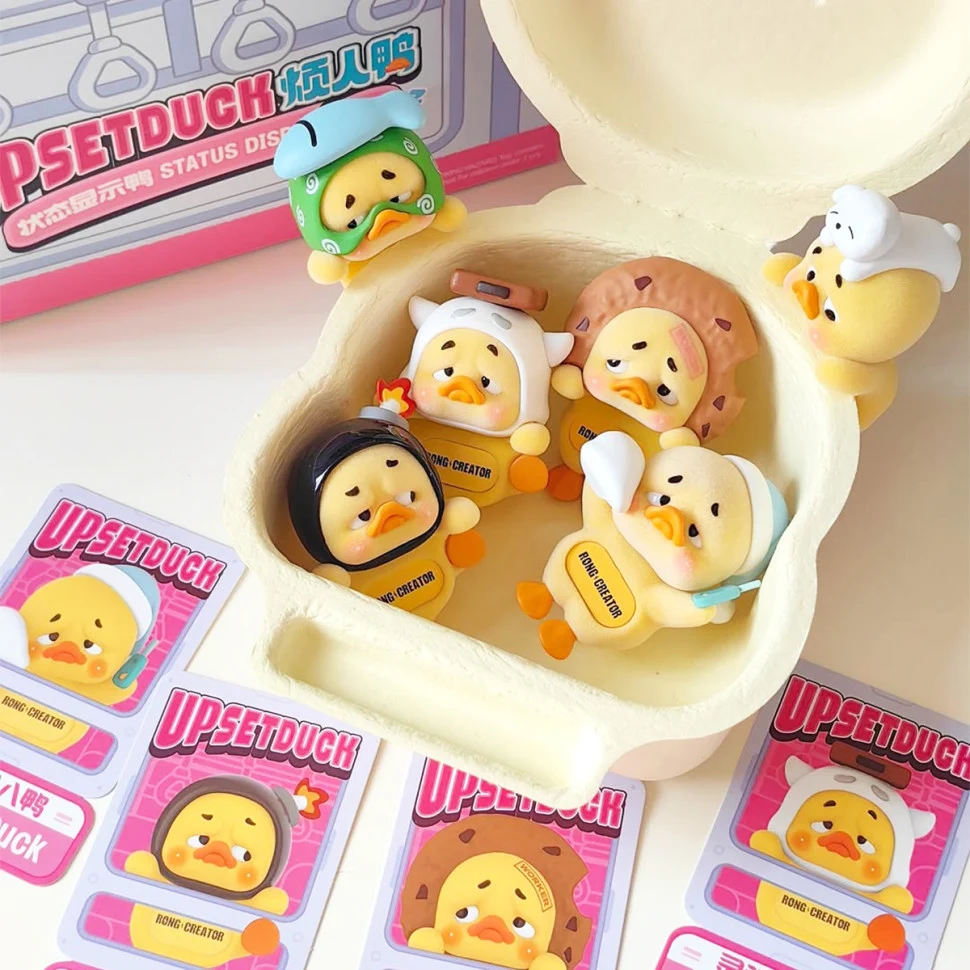 Колекційна фігурка Upset Duck Особливий муд 5-6 см пластикова
