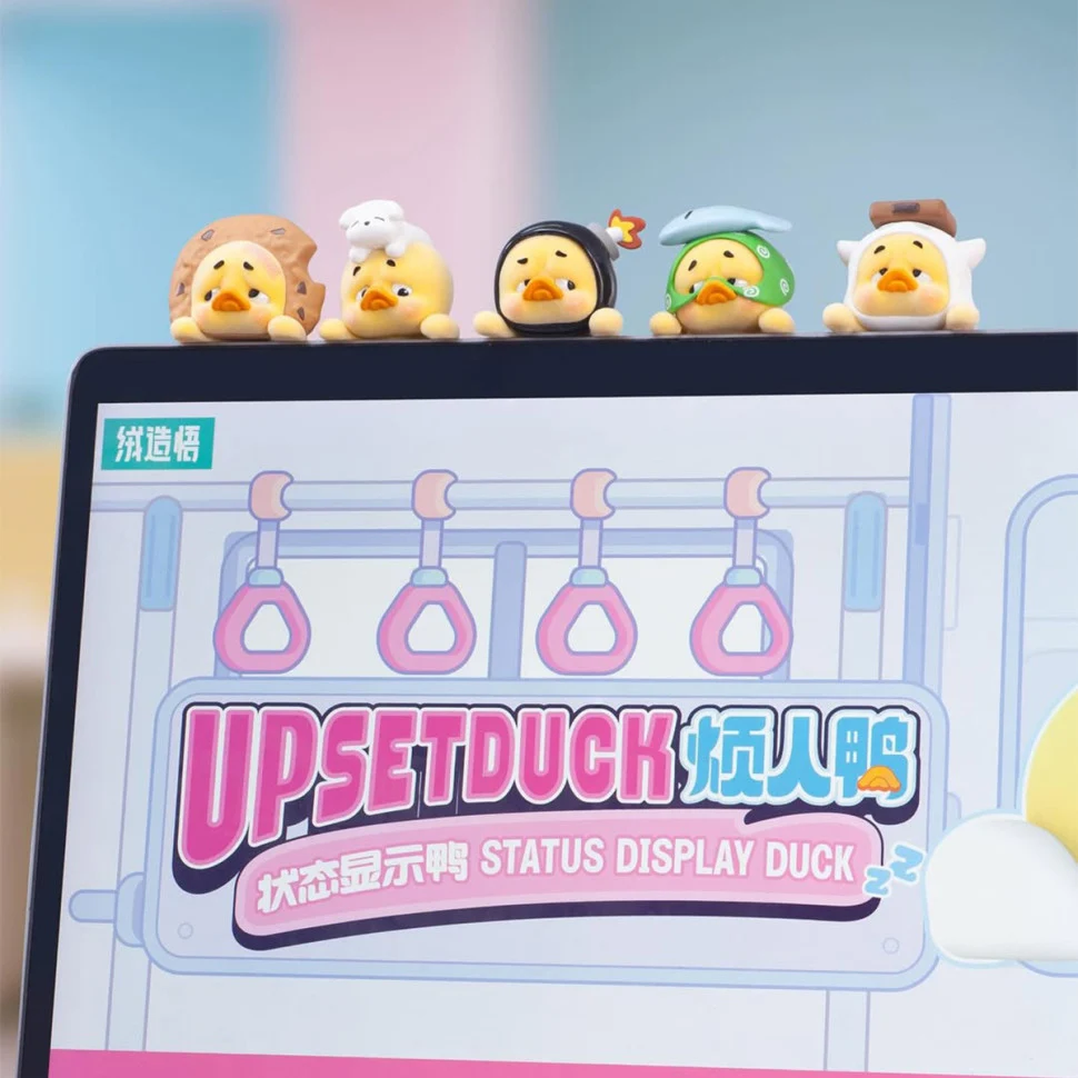 Колекційна фігурка Upset Duck Особливий муд 5-6 см пластикова