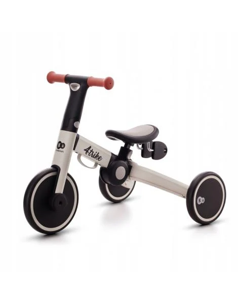 Триколісний велосипед 4TRIKE 3 в 1 алюмінієвий 4,2 кг сірий, червоний 27-35 см