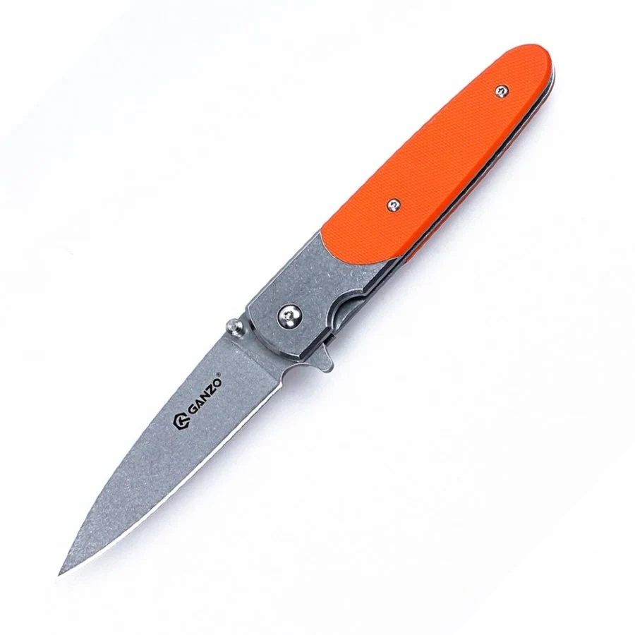 Ніж складаний Ganzo G743-2 87 мм 440С G10 оранжевий