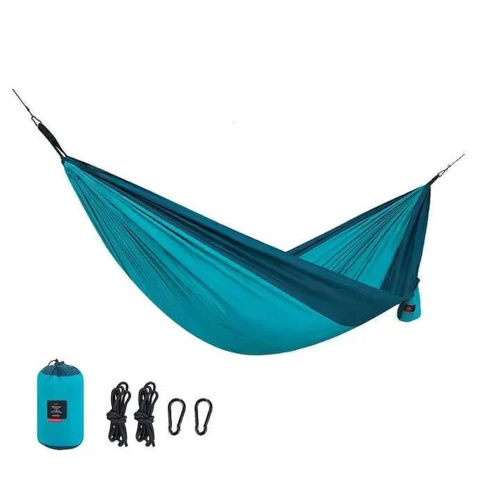 Гамак одномісний Naturehike NH21DC011 3 м поліефірна емаль блакитний 180 кг