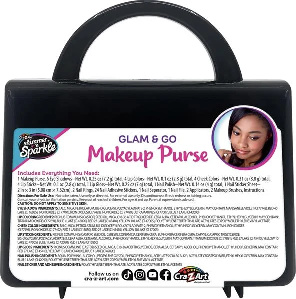 Набір дитячої косметики All in One Beauty Set 22х15х5 см Пластик Рожевий